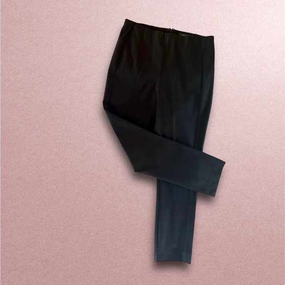 Rag & Bone Women’s Black Back Zip Slim Pants Size M - Picture 1 of 8